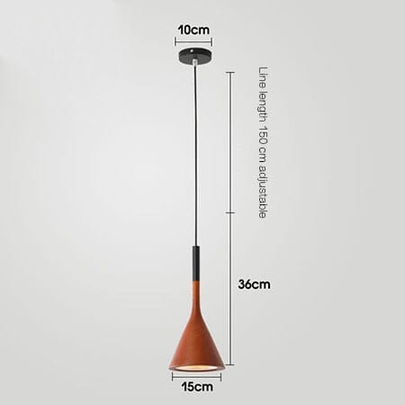 Liora Minimal Pendant Lamp With Adjustable Cord For Any Space