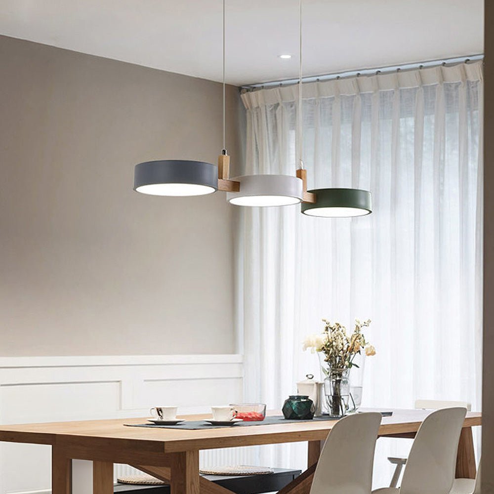 AuroraLume LED Nordic Pendant Lamp With Cozy Warm Glow For Living Spaces