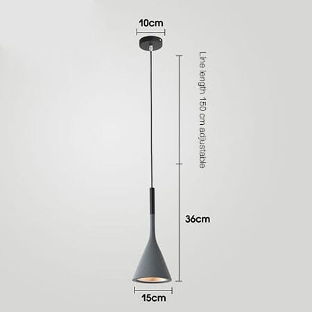 Liora Minimal Pendant Lamp With Adjustable Cord For Any Space