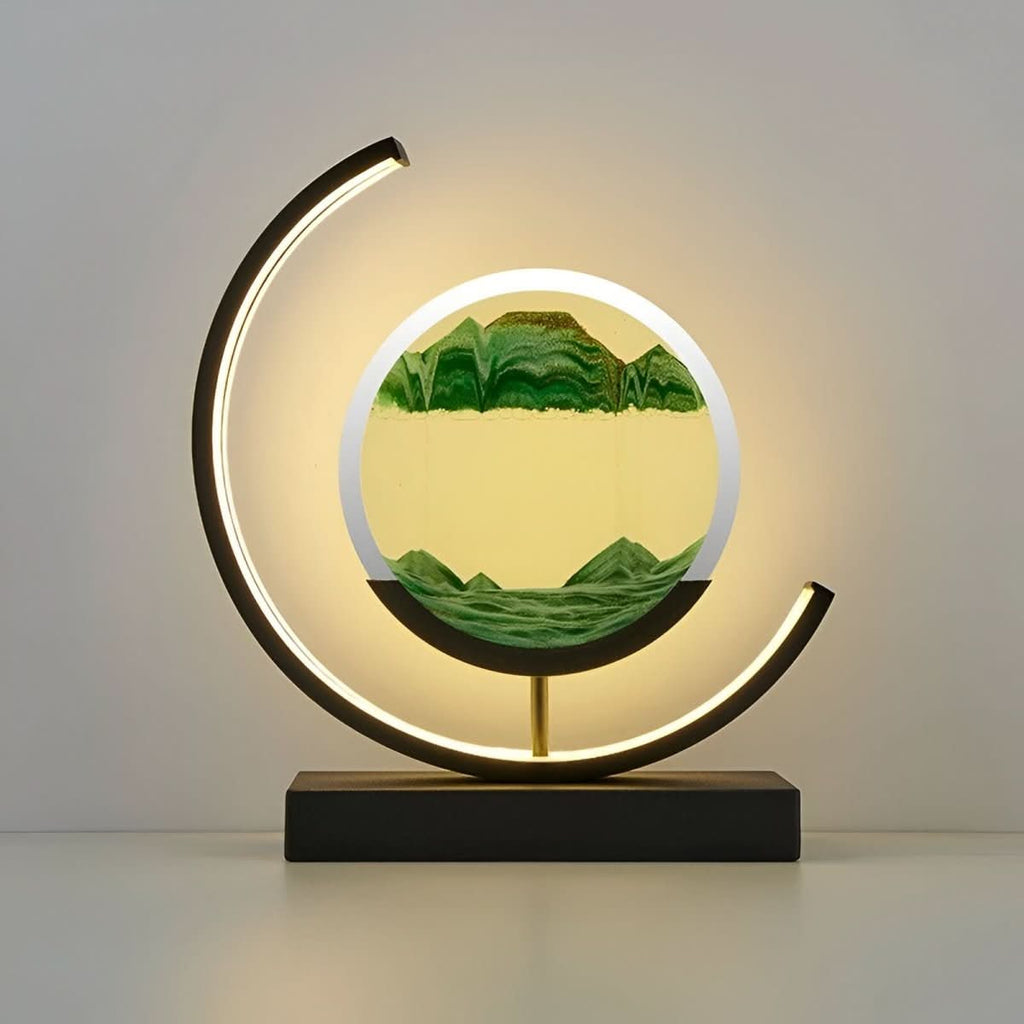 Sand Glow Sand Lamp With Soothing Motion And Mood Lighting
