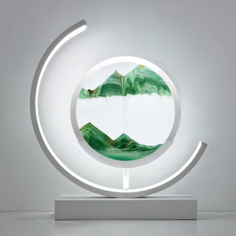 Sands Of Time Table Lamp With LED Soft Ambient Glow