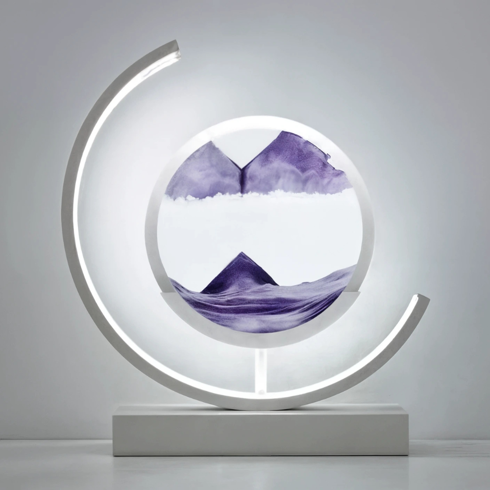 Sands Of Time Table Lamp With LED Soft Ambient Glow