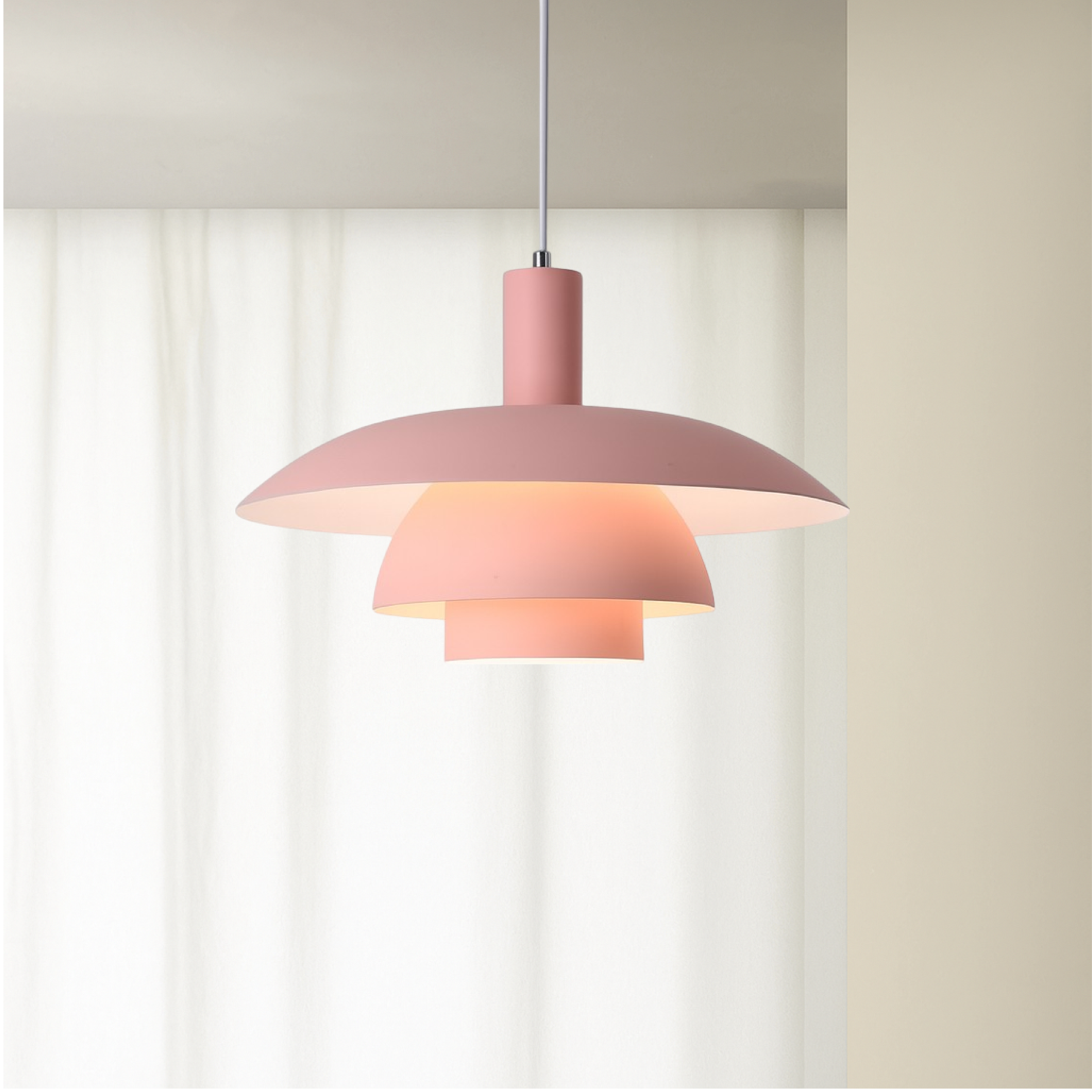 Scandinavian Dimmable LED Pendant Light Eco Friendly Kitchen Island Modern Interiors