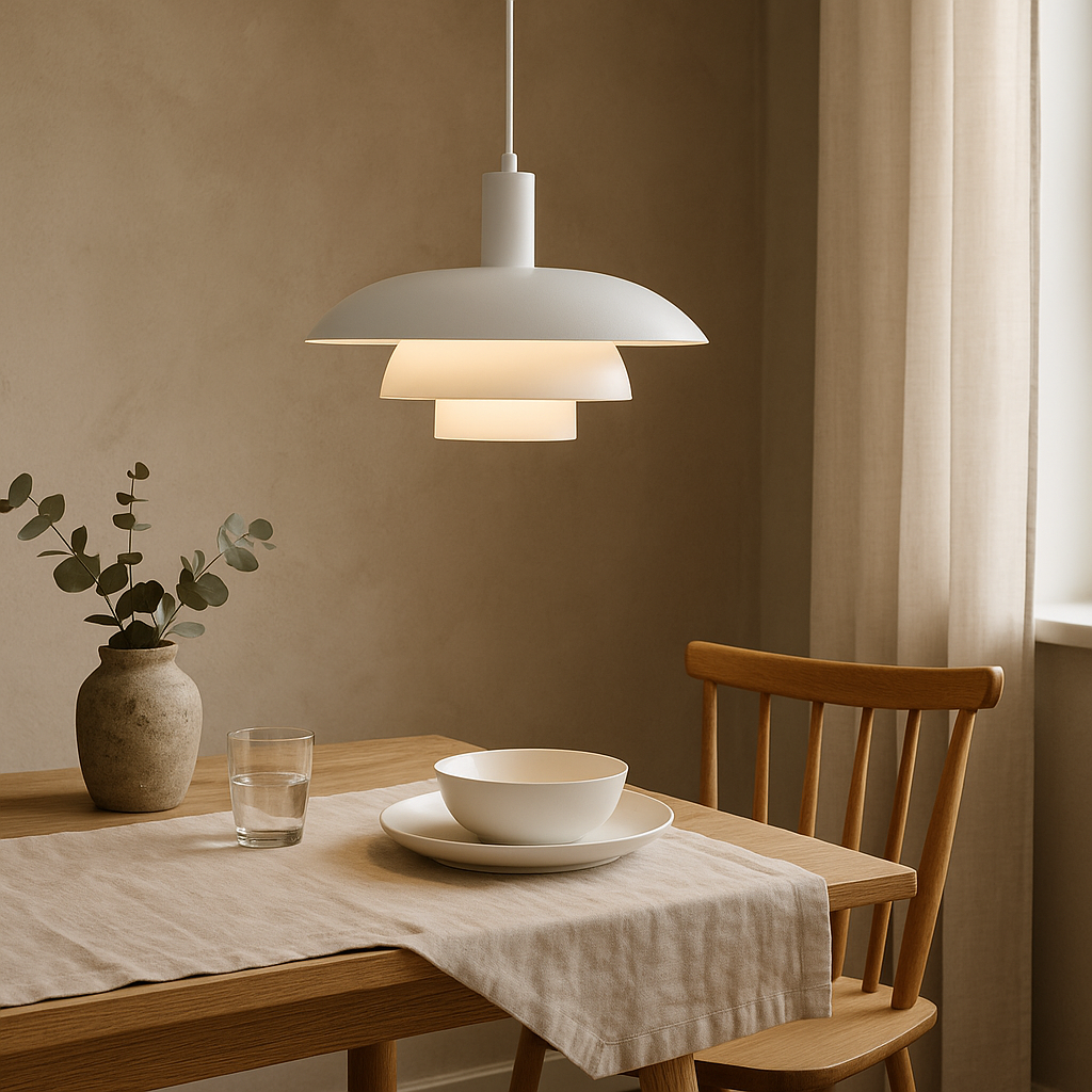 Scandinavian Dimmable LED Pendant Light Eco Friendly Kitchen Island Modern Interiors