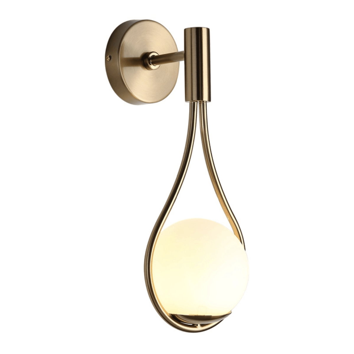 NordicNest Two Metal Wall Lamps Set For Modern Homes