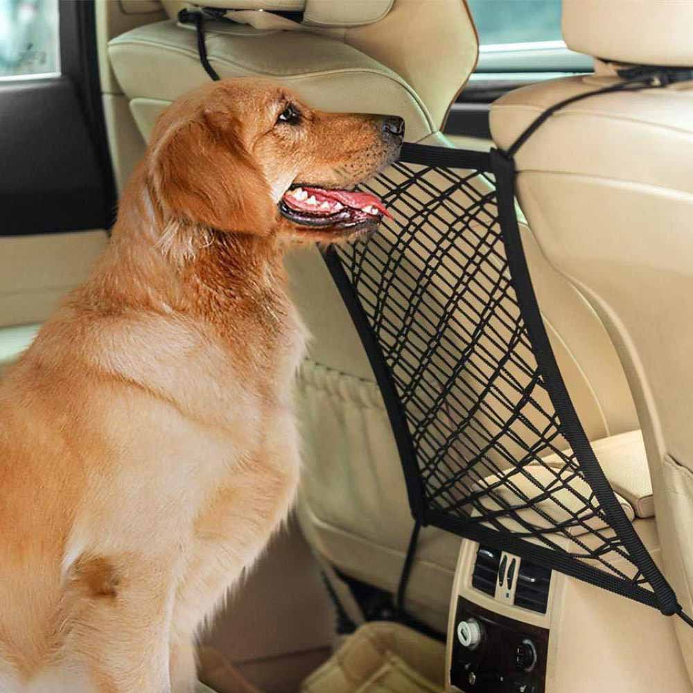SeatBarrier Car Organizer With Safety Barrier For Safer Driving With Kids And Pets
