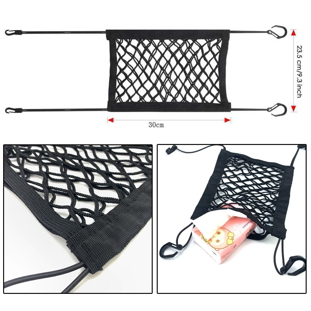 SeatBarrier Car Organizer With Safety Barrier For Safer Driving With Kids And Pets