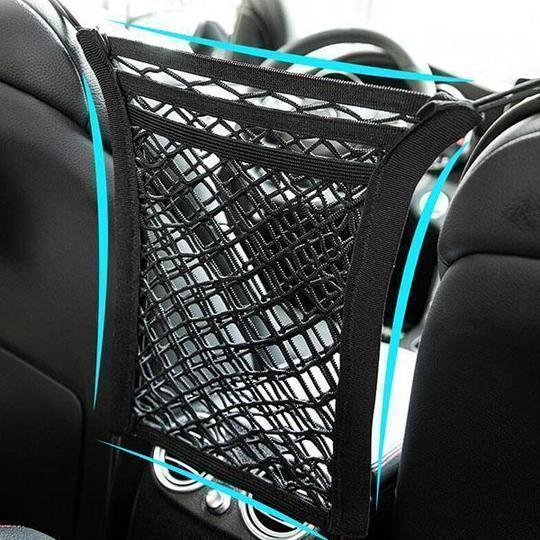 SeatBarrier Car Organizer With Safety Barrier For Safer Driving With Kids And Pets
