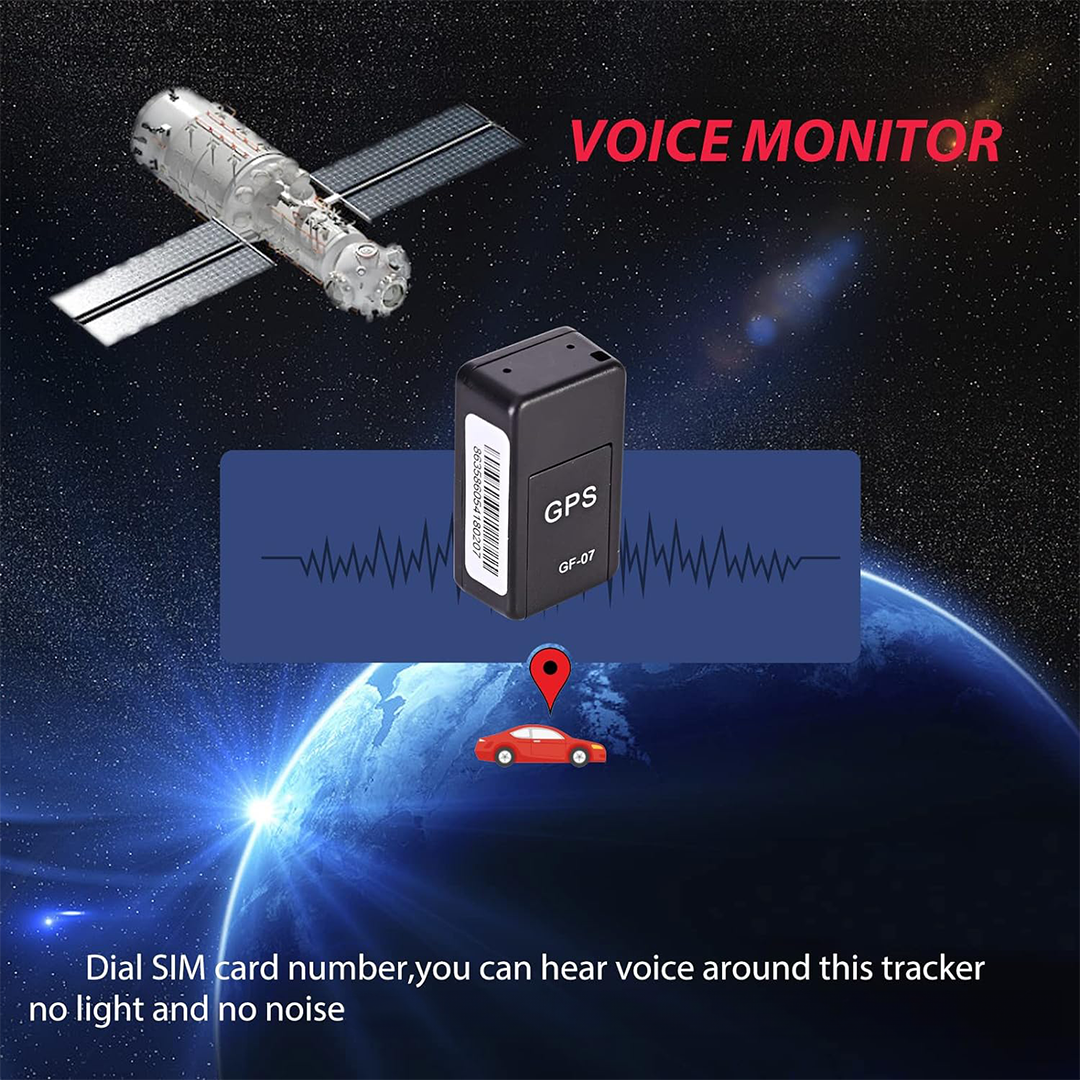 SecureTrack Compact GPS Tracker For Cars With Magnetic Mount For Real-Time Monitoring
