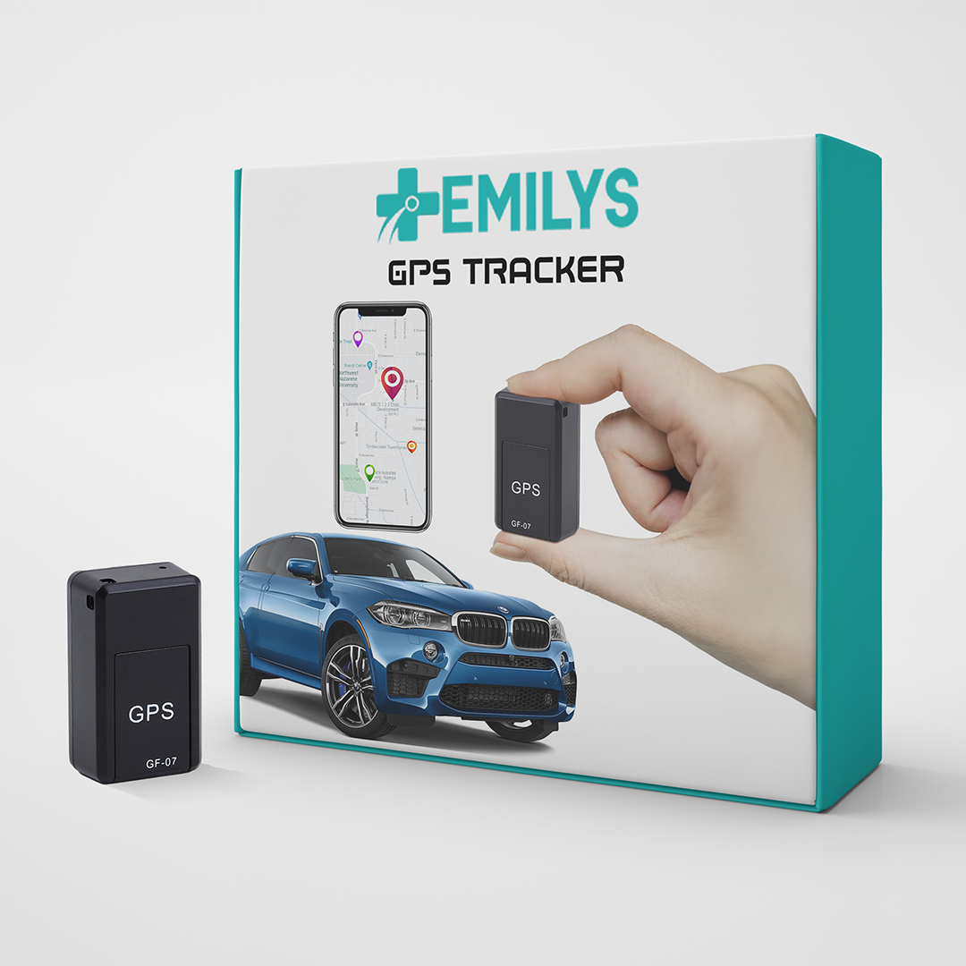 SecureTrack Compact GPS Tracker For Cars With Magnetic Mount For Real-Time Monitoring