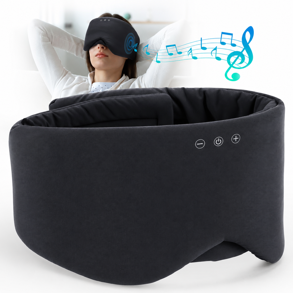 Serenity Collection Eye Mask Bluetooth And Wireless Full Blackout For Relaxation