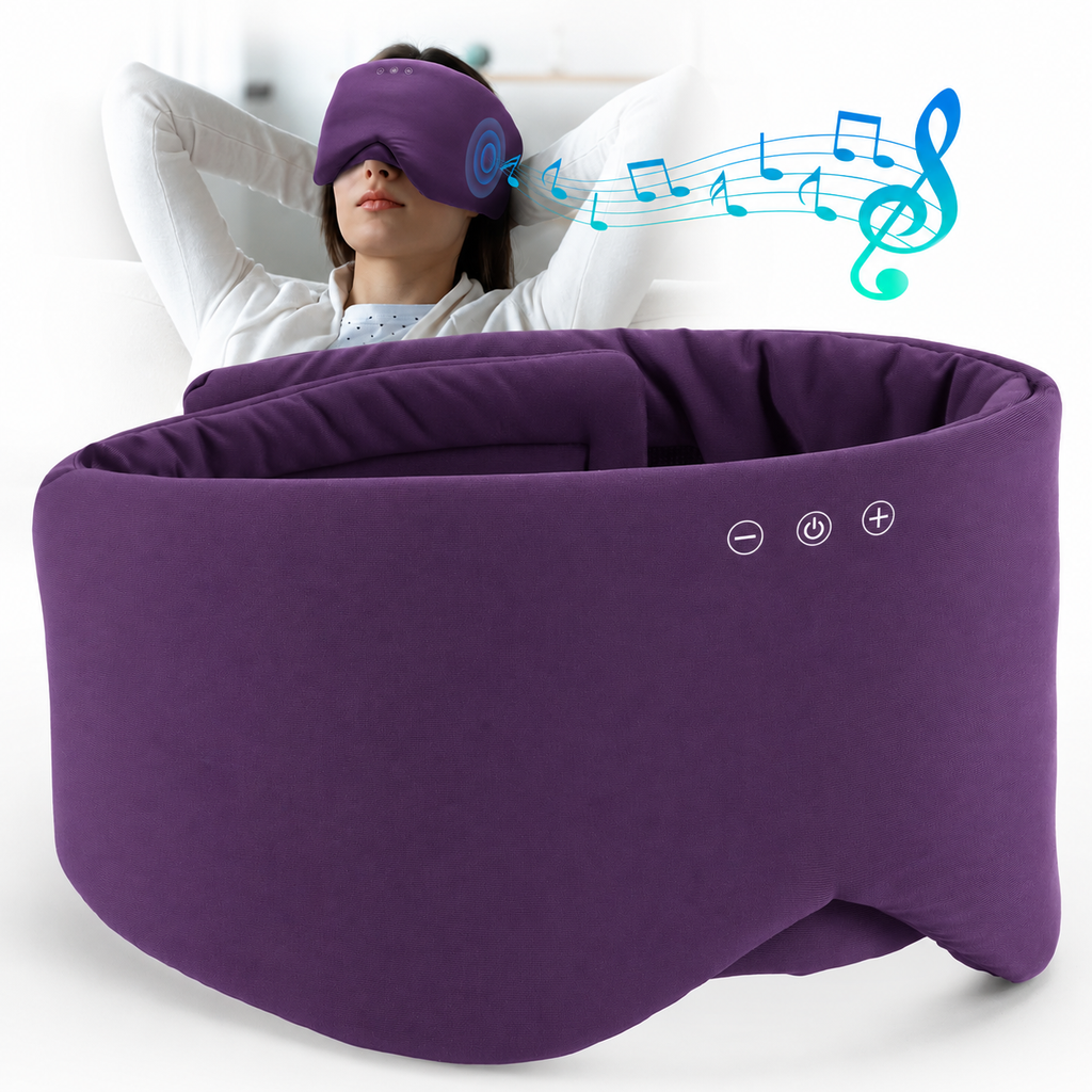 Serenity Collection Eye Mask Bluetooth And Wireless Full Blackout For Relaxation