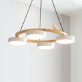 SiennaBird Elegant Gold Round Modern Chandelier For Dining Room