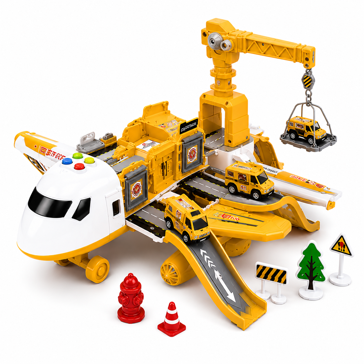 SkyMission Creative Flight Playset With Multiple Vehicles