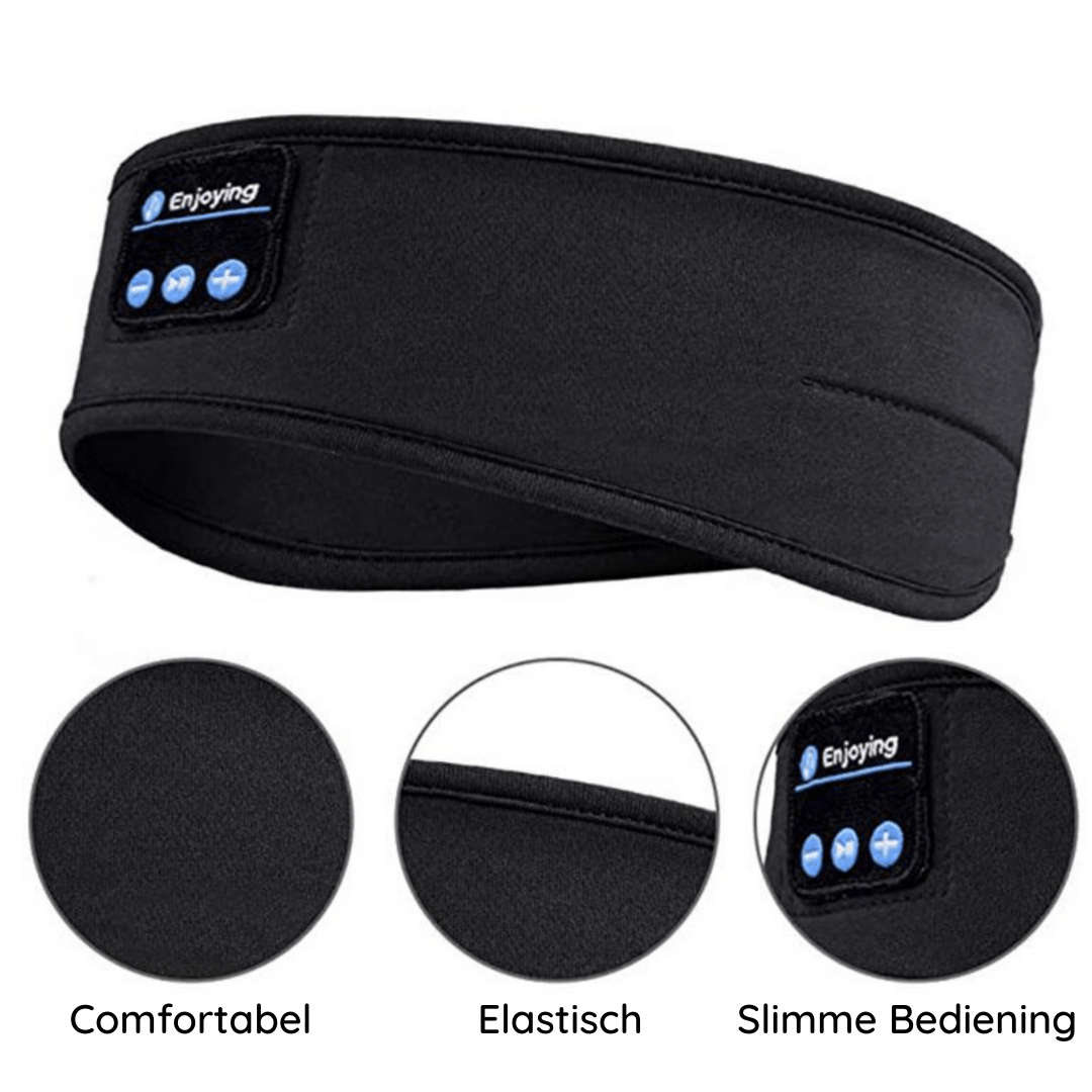 Sleep Harmony Breathable Eye Mask With Bluetooth Headphones For Restful Sleep