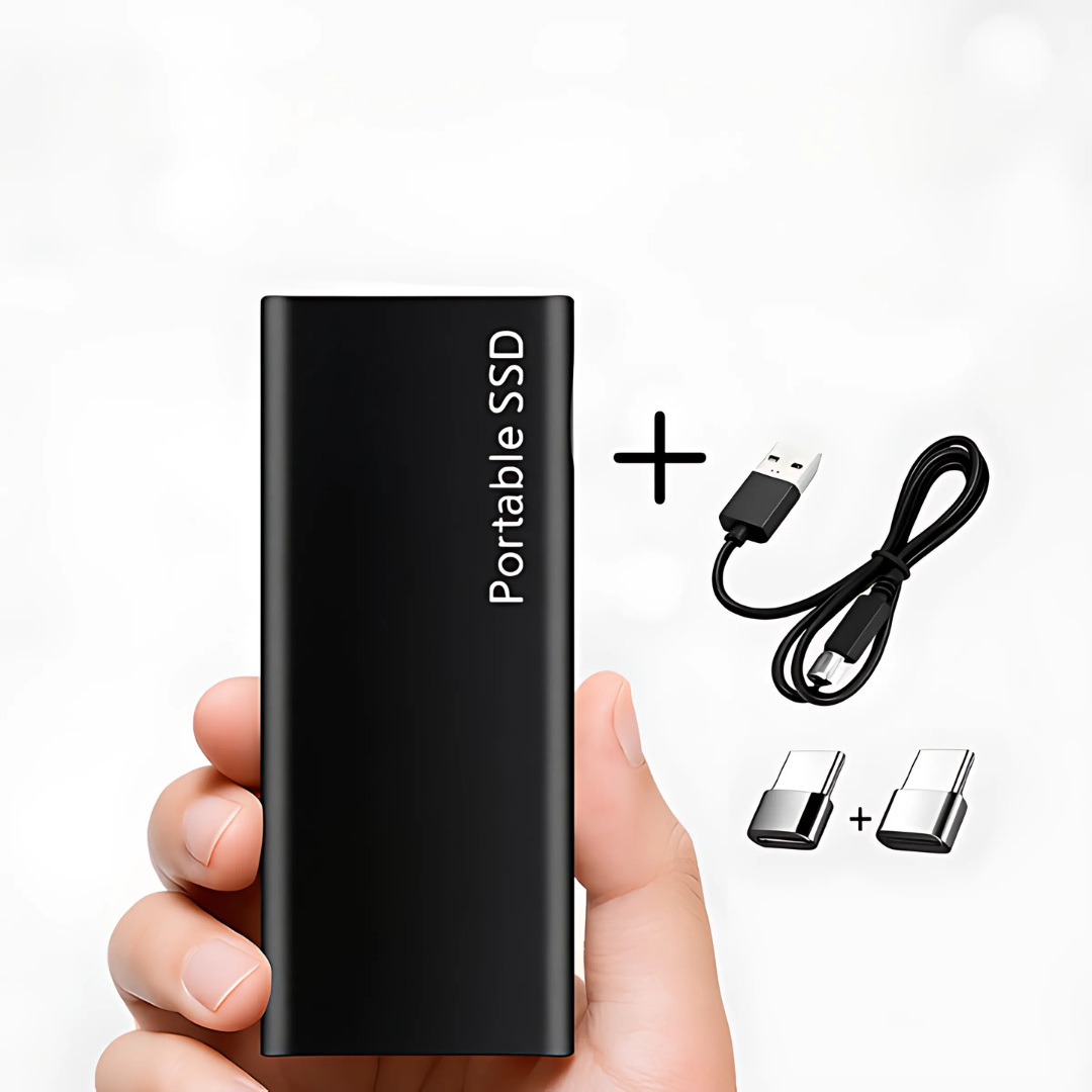 Slim Storage Ultra Portable External 64GB USB-C Drive For Quick Data Transfers