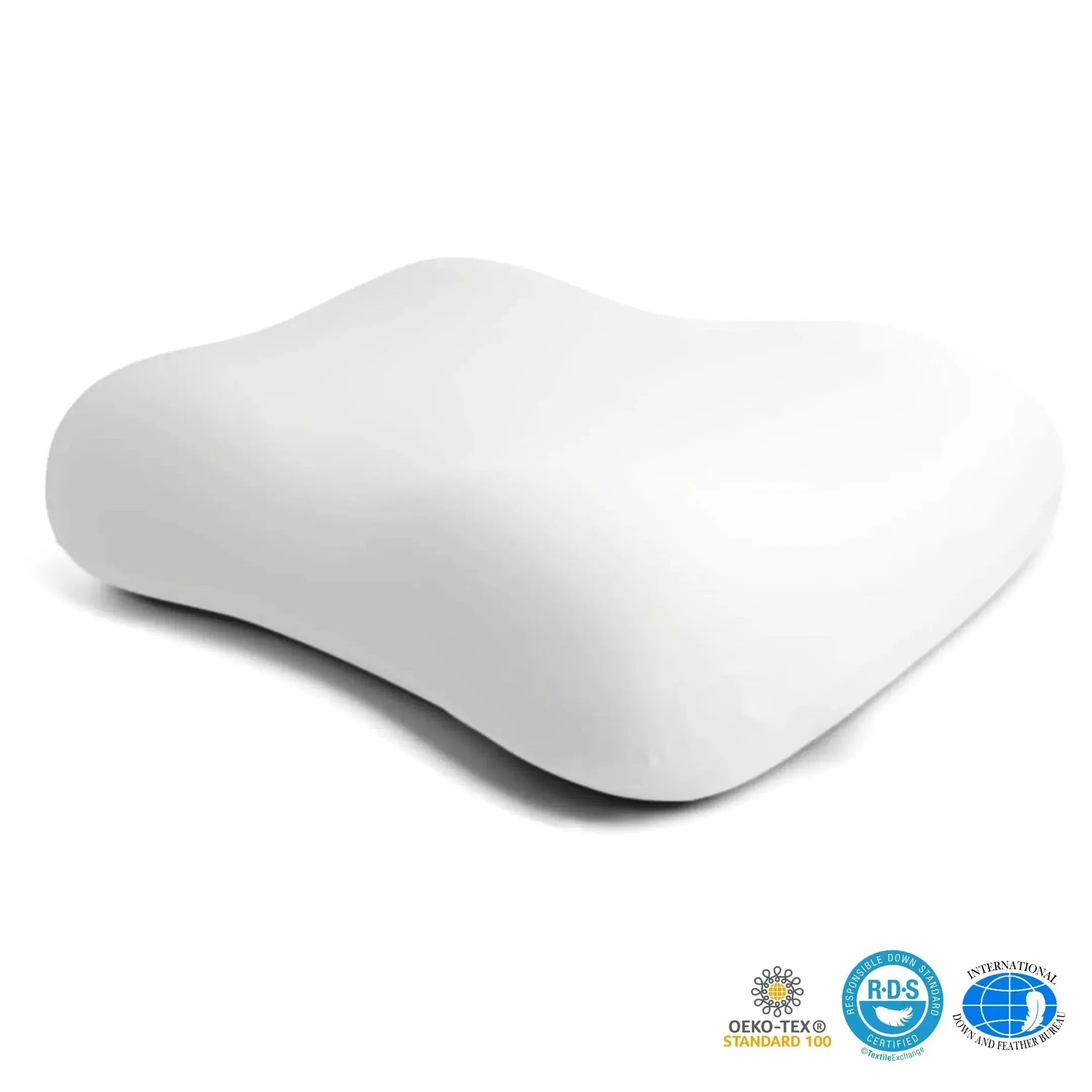 Slumblr Memory Foam Contour Pillow For Neck Support And Side Sleepers