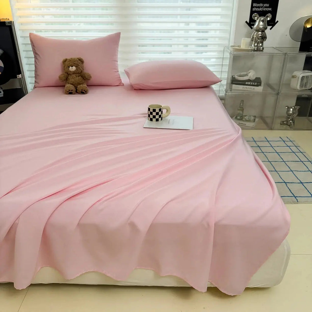 Bedsheet Set With 2 Pillowcases For All Bed Sizes