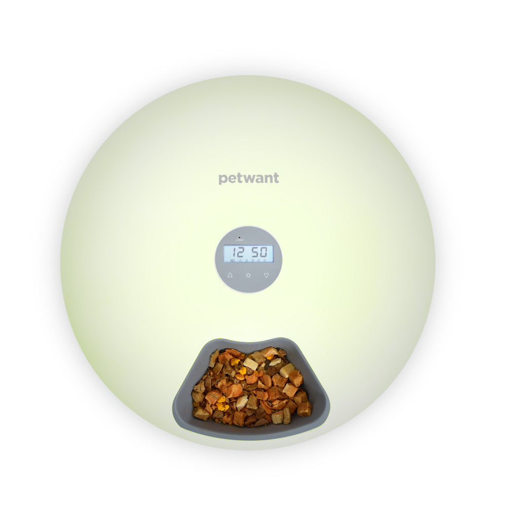 Six Compartments Smart Automatic Feeder For Cats And Dogs