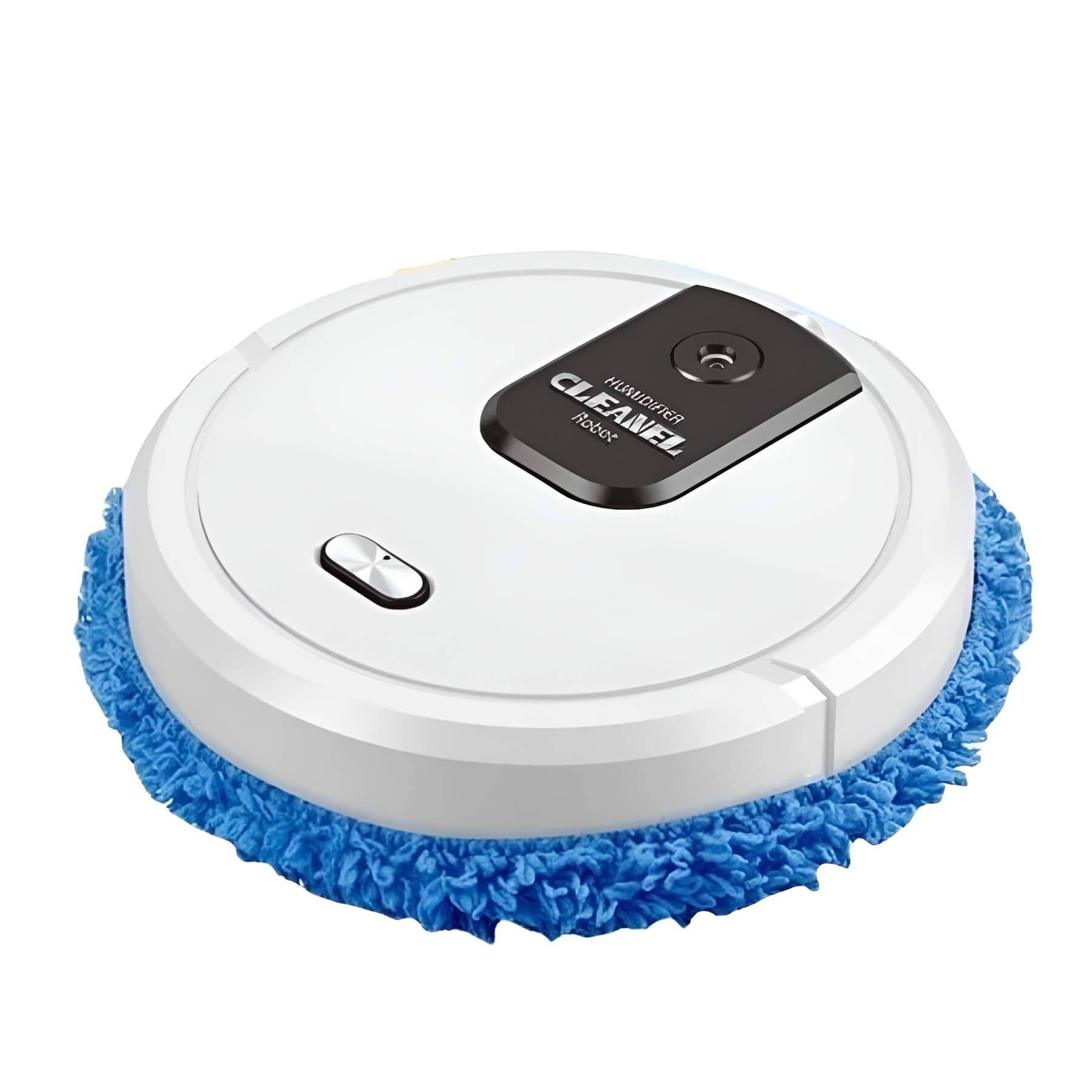 Smart Home Circular Robot Mop Featuring Intelligent Navigation For Pristine Floors