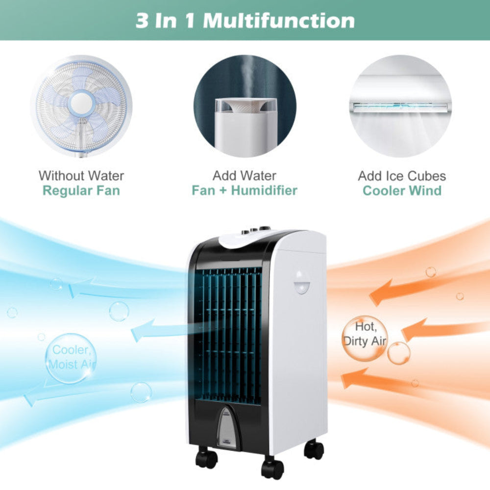 Smart Home Portable 4-In-One Air Cooler For Efficient Comfort