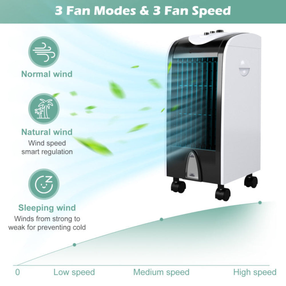 Smart Home Portable 4-In-One Air Cooler For Efficient Comfort