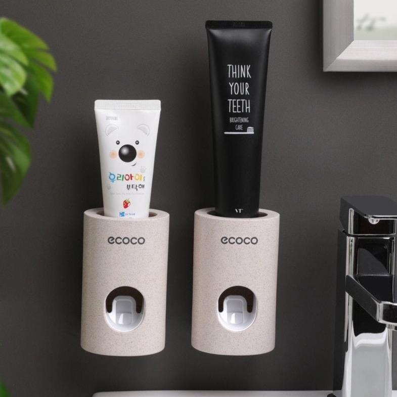 Smart Hygiene Wall Mount Toothpaste Dispenser For A Cleaner Organized Bathroom
