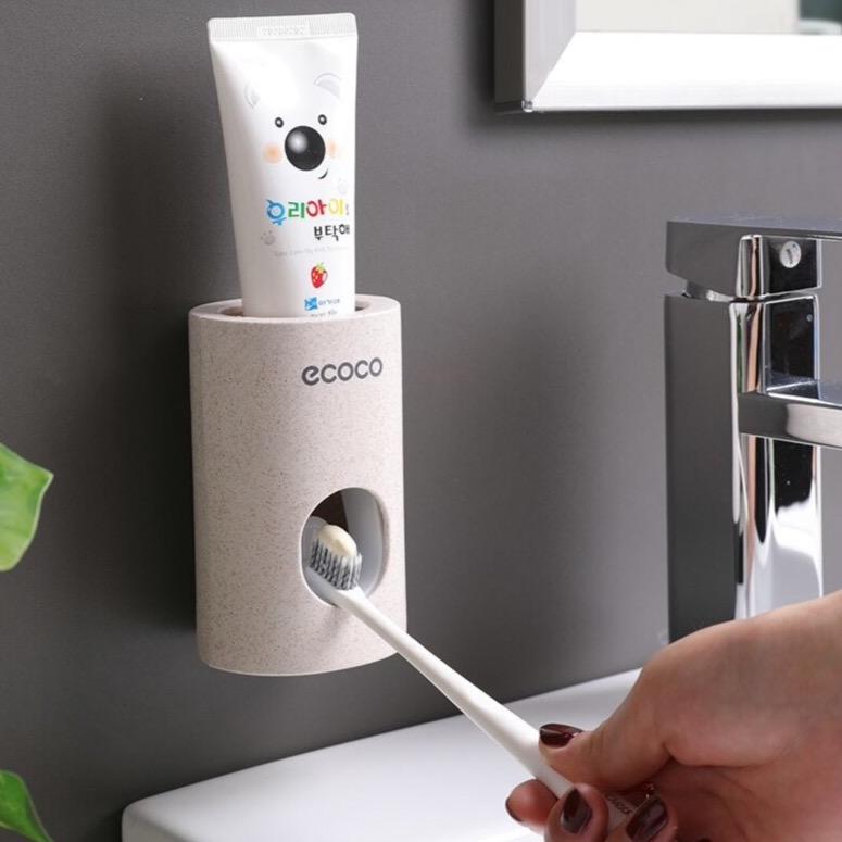 Smart Hygiene Wall Mount Toothpaste Dispenser For A Cleaner Organized Bathroom