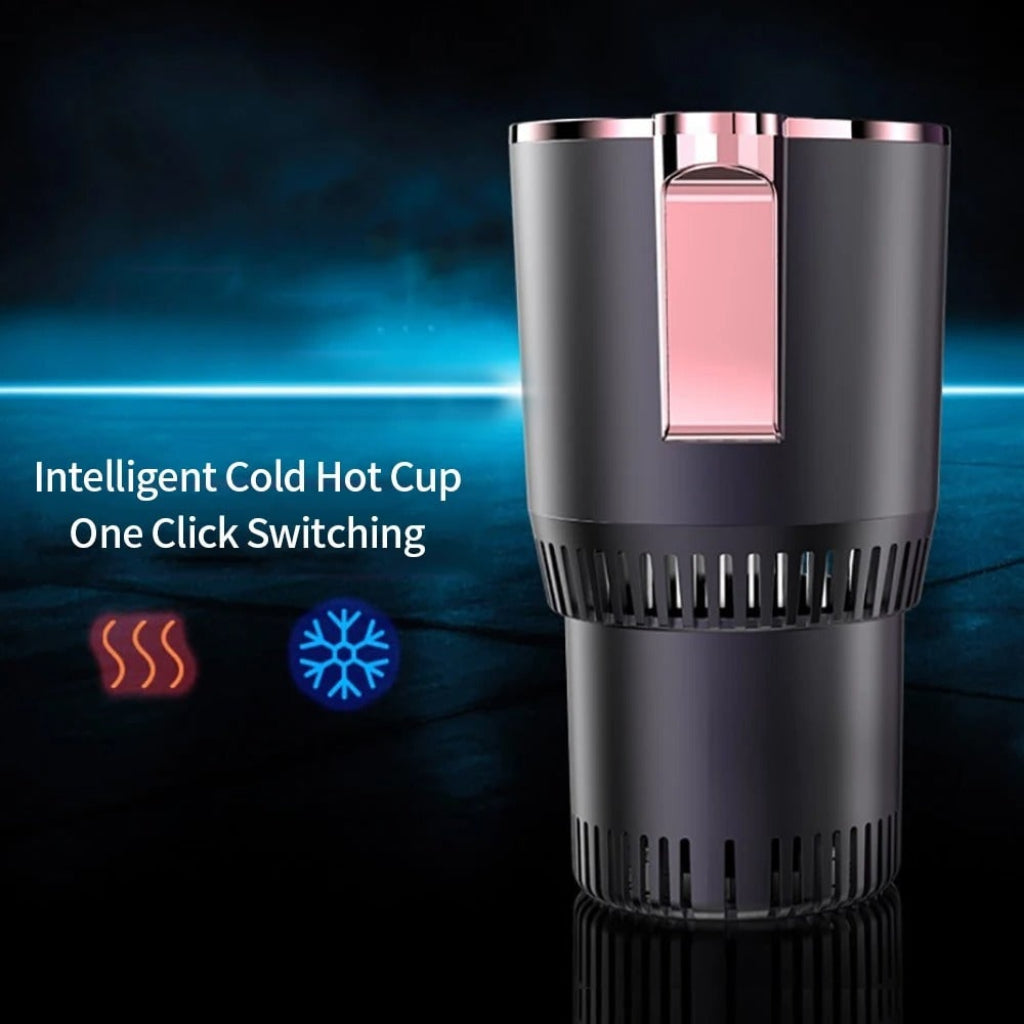 Smart Portable Cup With Dual Temperature Control For On-The-Go Beverages