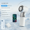 Smart Power Bank Fan Portable Handheld Cooling Device With Multiple Speeds