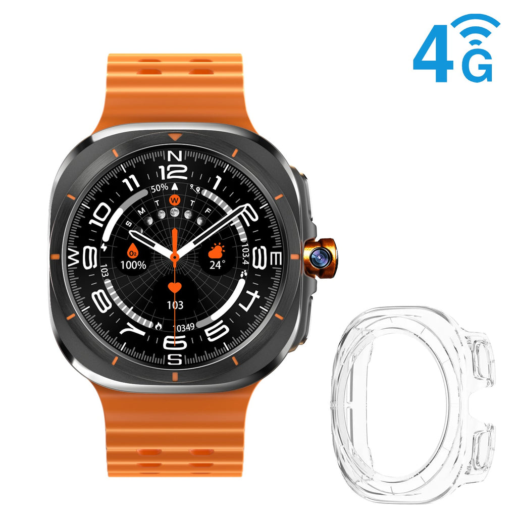 Smart Watch With 4G LTE And 1.5-Inch AMOLED Screen For Health Monitoring