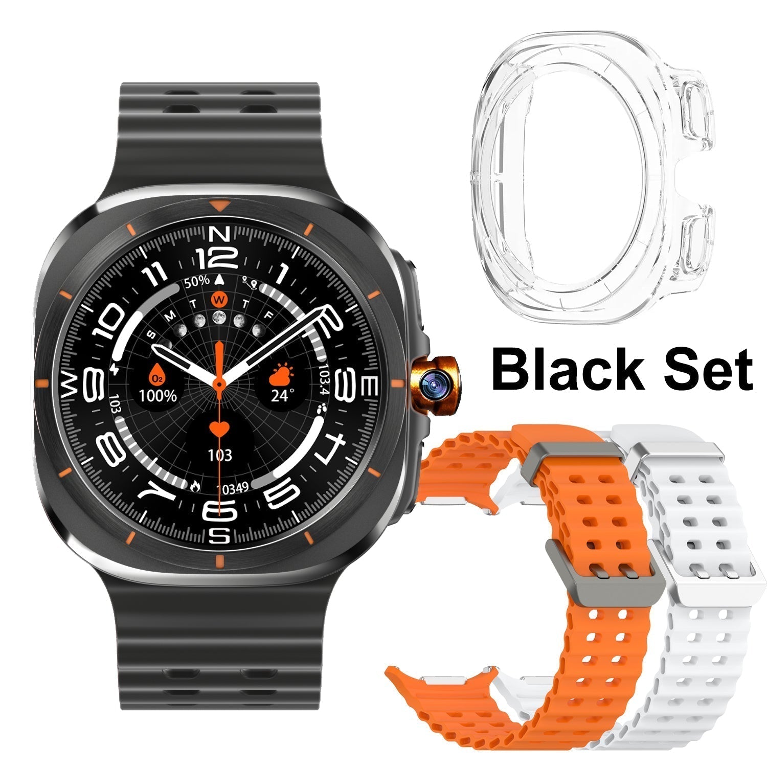 Smart Watch With 4G LTE And 1.5-Inch AMOLED Screen For Health Monitoring
