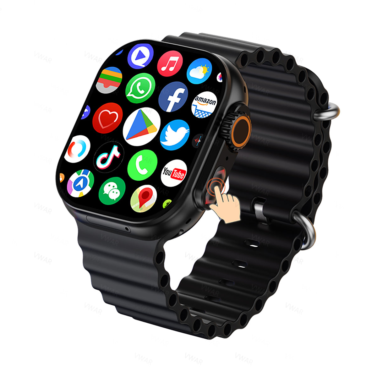 Smart Watch With 4G LTE Touchscreen, Rotating Camera, Long Battery Life