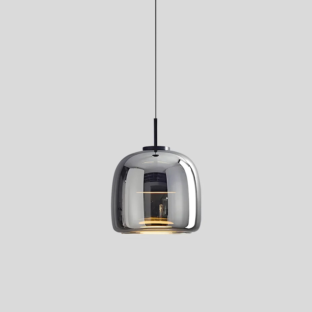 Morden Modern Glass Pendant Fixture For Dining Room