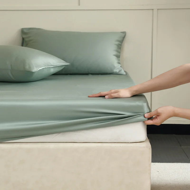 Soie Royale Mulberry Silk With Elastic Bands Fitted Sheet