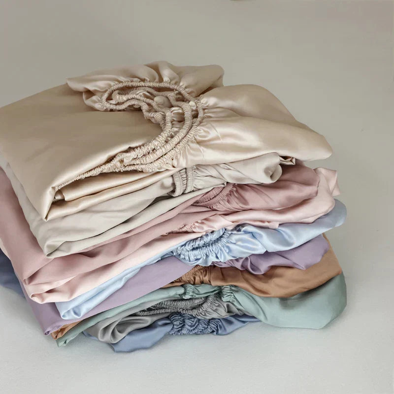 Soie Royale Mulberry Silk With Elastic Bands Fitted Sheet