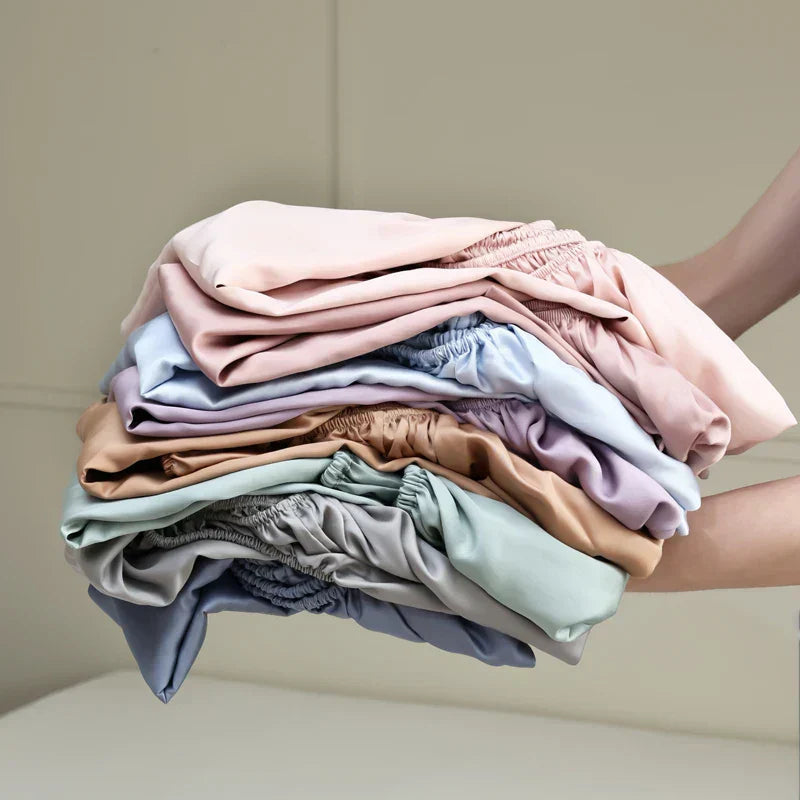 Soie Royale Mulberry Silk With Elastic Bands Fitted Sheet