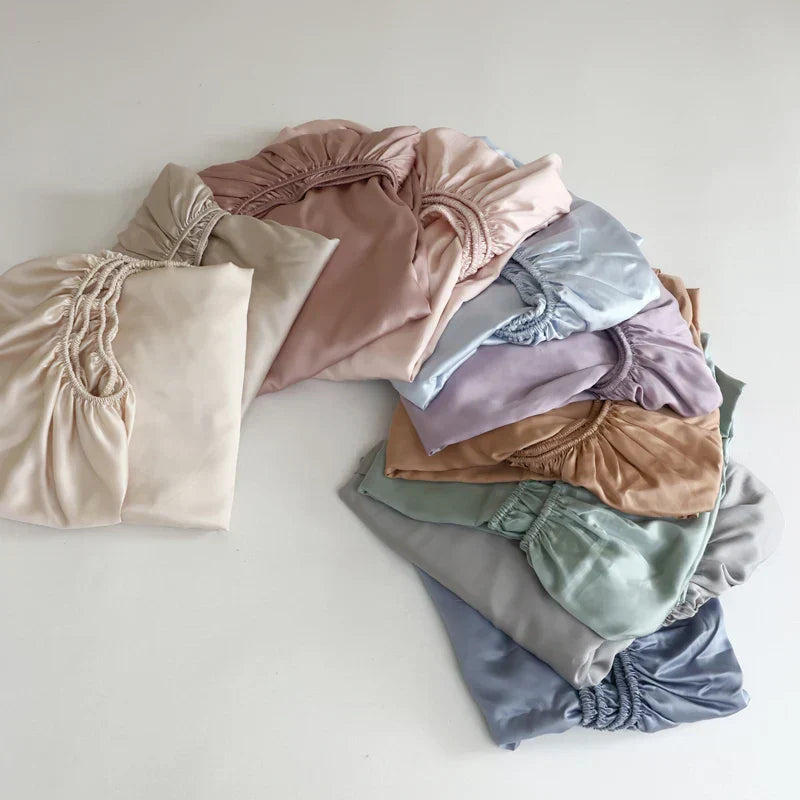 Soie Royale Mulberry Silk With Elastic Bands Fitted Sheet