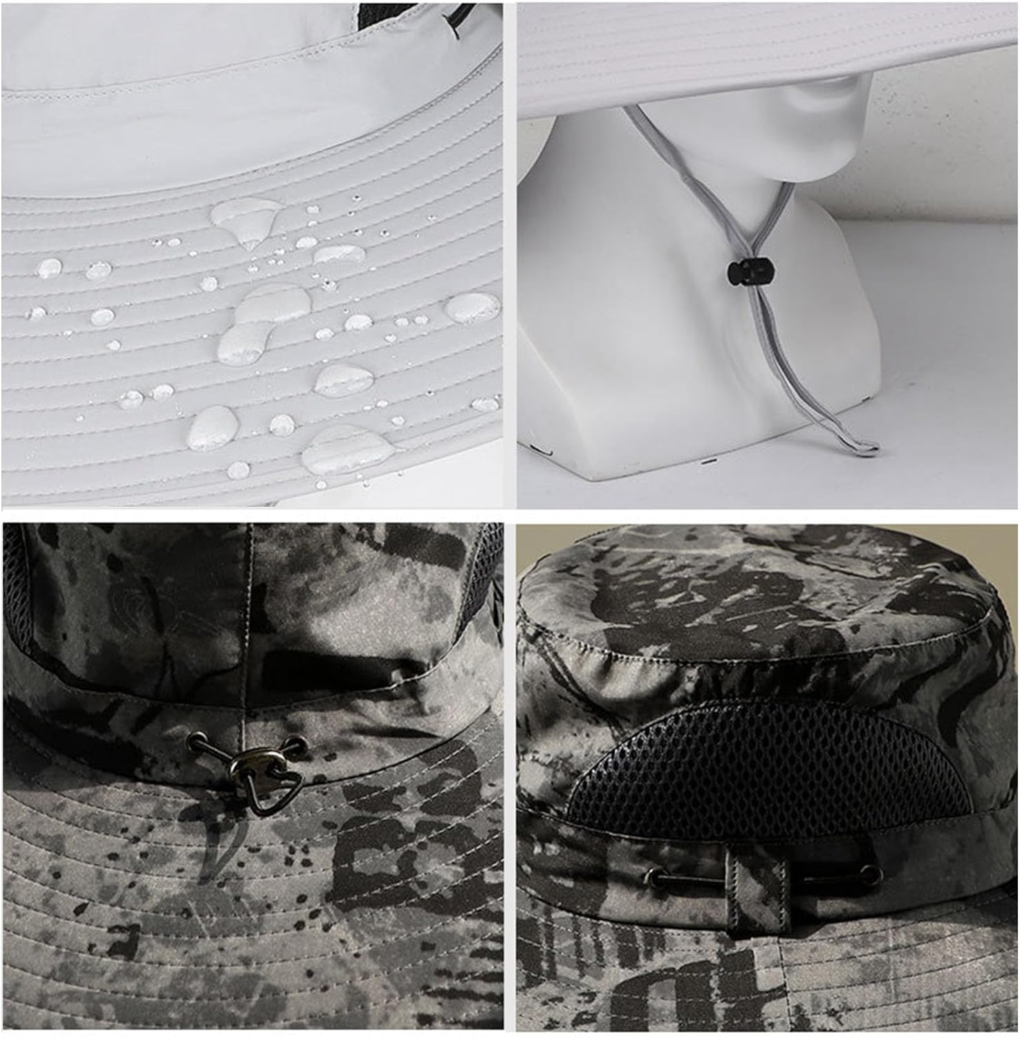 Solar Breeze Sun Powered Hat With Adjustable Fit And Dual Power