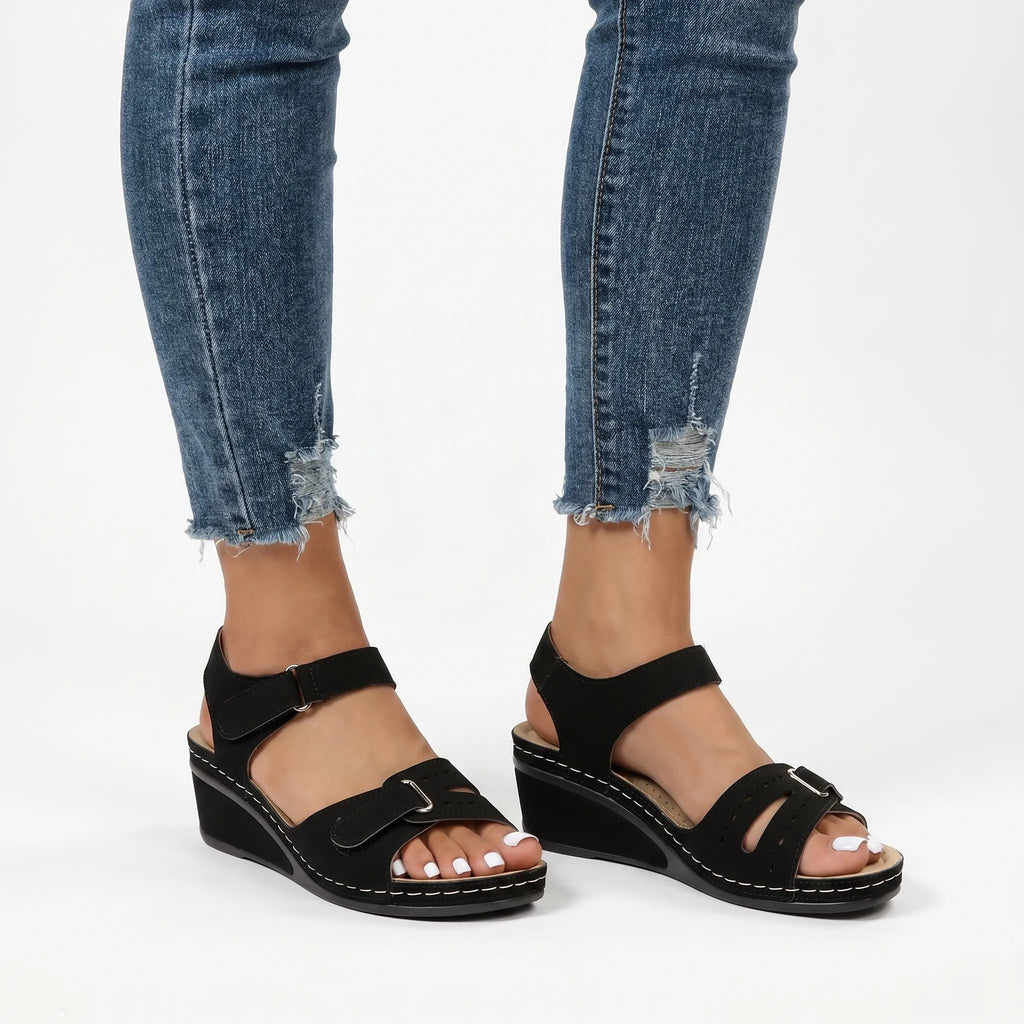 Women's Wedge Sandals -  Casual City Walking - Ormexis