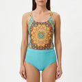 Printed Two Piece Tankini Set -  Beach Holidays - Ormexis