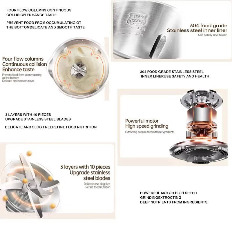 Soma Soy Milk Maker With 9 Programs And 35.1 Oz Capacity
