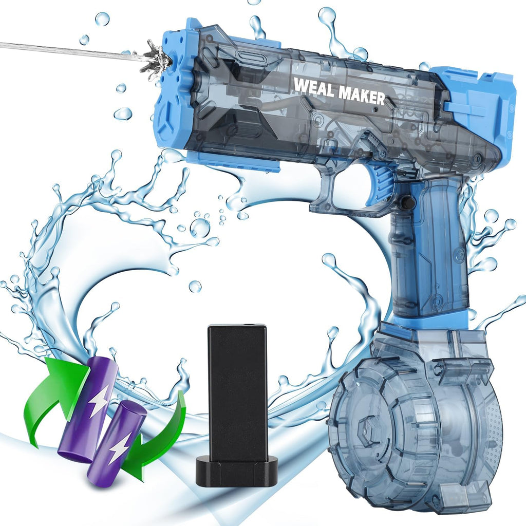 SplashStorm Electric Water Blaster With Long Range And Large Capacity