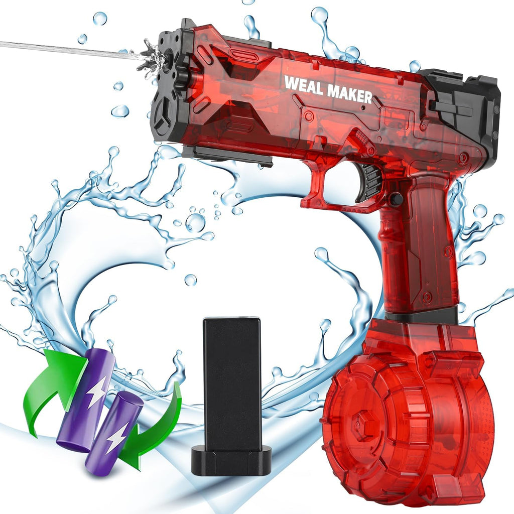 SplashStorm Electric Water Blaster With Long Range And Large Capacity