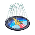 Splash Fun Outdoor Water Mat Featuring Spray System