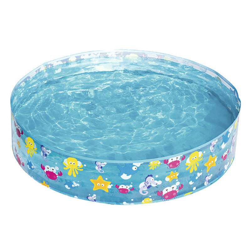 Splash Haven Maritime Motif Kiddie Pool For Summer Fun