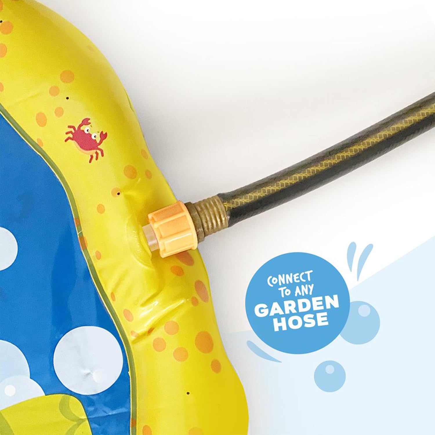 Splash Mat For Kids Backyard Water Play With Easy Setup