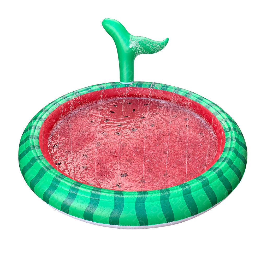 Splashy Summer Watermelon Water Toy With Integrated Spray For Kids Pool Fun