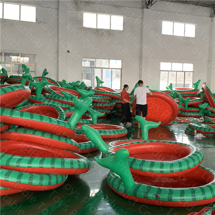 Splashy Summer Watermelon Water Toy With Integrated Spray For Kids Pool Fun