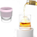 Ice Ball Mold Stackable Silicone For Hockey Drinks